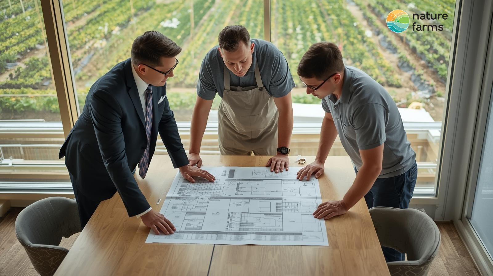 NF25 Website EDC & Farmer reviewing building plans-1